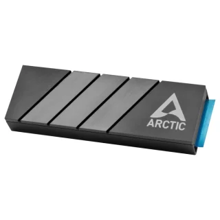 ARCTIC M2 Pro (Black) - Heatsink for M.2 2280 SSD with TP-3 Thermal Pads - Compatible with PS5, PC, Single & Double-Sided NVMe SSDs