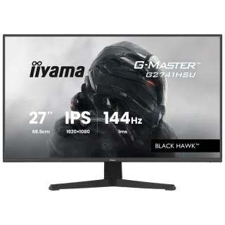 iiyama G-Master G2741HSU-B1 27" Full HD IPS Gaming Monitor – 144Hz, 1ms, FreeSync, USB, Speakers