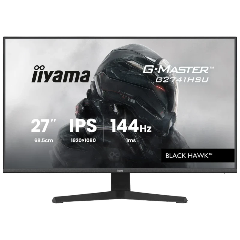 iiyama G-Master G2741HSU-B1 27" Full HD IPS Gaming Monitor – 144Hz, 1ms, FreeSync, USB, Speakers - Featured Image