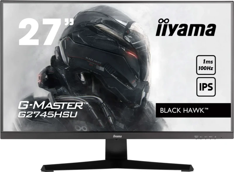 iiyama G-Master G2745HSU-B2 27" Full HD IPS Gaming Monitor – 100Hz, 1ms, FreeSync, USB, Speakers - Featured Image
