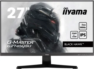 iiyama G-Master G2745QSU-B2 27" QHD IPS Gaming Monitor – 100Hz, 1ms, FreeSync, USB, Speakers