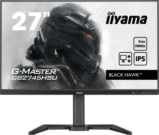iiyama G-Master GB2745HSU-B2 27" Full HD IPS Monitor – 100Hz, 1ms, Speakers, USB, Pivot