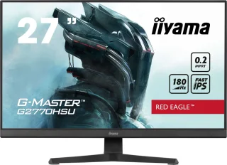 iiyama G-Master GB2770HSU-B6 27" Full HD Fast IPS Gaming Monitor – 180Hz, 0.2ms, FreeSync, USB, Speakers, Pivot