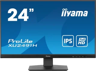 iiyama ProLite XU2491H-B1 24" Full HD IPS Monitor – 100Hz, 3ms, Ultra-Slim Bezel, Basic Stand