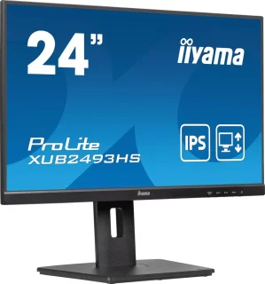 iiyama ProLite XU2493HS-B6 24" Full HD IPS Monitor – 100Hz, AdaptiveSync, Speakers