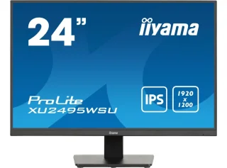 iiyama ProLite XU2495WSU-B7 24.1" WUXGA IPS Monitor – 75Hz, USB Hub, Speakers