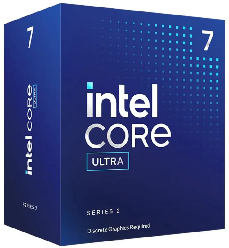 Intel Core Ultra 7 265F - Core Ultra 7 (Series 2) Arrow Lake 20-Core (8P+12E) Performance-core Base Frequency: 2.4 GHz Efficient-core Base Frequency: 1.8 GHz LGA 1851 65W None Integrated Graphics Desk - Featured Image