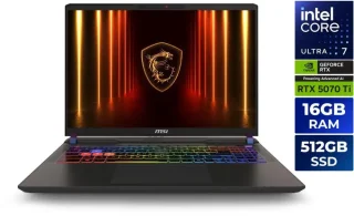 MSI Vector - 16" GeForce RTX 5070 Ti Laptop GPU - Intel Core Ultra 7 255HX - 16GB Memory - 512 GB SSD - Windows 11 Home Gaming Laptop - 144 Hz IPS (Vector 16 HX AI A2XWHG-061US )