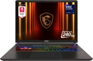 MSI - 16" GeForce RTX 5070 Ti Laptop GPU - Intel Core Ultra 9 275HX - 32GB Memory - 2 TB SSD -Wi-Fi 7 Windows 11 Pro Gaming Laptop - 240 Hz (Vector 16 HX AI A2XWHG-060US )