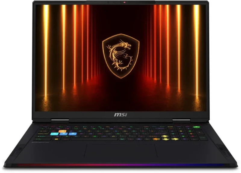 MSI Raider - 18" GeForce RTX 5090 Laptop GPU - AMD Ryzen 9 9955HX3D - 64GB DDR5 5600MHz Memory - 2 TB SSD - Wi-Fi 7 Windows 11 Pro Gaming Laptop - 120 Hz Mini LED (Raider A18 HX A9WJG-052US ) - Featured Image