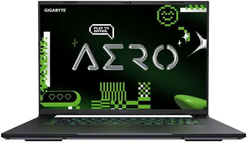 GIGABYTE AERO X16; Copilot+ PC - 165Hz 2560x1600 WQXGA - NVIDIA GeForce RTX 5050 - AMD Ryzen AI 7 350 - 1TB SSD with 16GB DDR5 RAM - Windows 11 Home - Space Gray - Featured Image