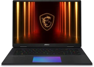 MSI Titan 18 HX AI A2XWIG-616U: 18" UHD+ 120Hz Mini LED, Core Ultra 9 285HX, RTX 5080, 64GB DDR5, 4TB SSD, Win11 Pro