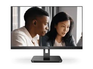 AOC 22E2HM 21.5" Full HD 1920x1080 VA Monitor - 75Hz Refresh Rate, 4ms GtG Response Time, 178° Viewing Angles, 3000:1 Contrast Ratio, 3-Sided Frameless Design, HDMI VGA Connectivity, Built-in Speakers, VESA Mountable, Flicker-Free Low Blue Light Mode