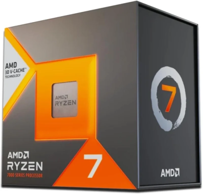 AMD Ryzen 7 7800X3D 8-Core 16-Thread Desktop Gaming Processor - Zen 4, 4.2GHz Base Up to 5.0GHz Boost, 96MB 3D V-Cache, 120W TDP, AM5 Socket, Integrated Radeon Graphics, Fully Unlocked - Featured Image