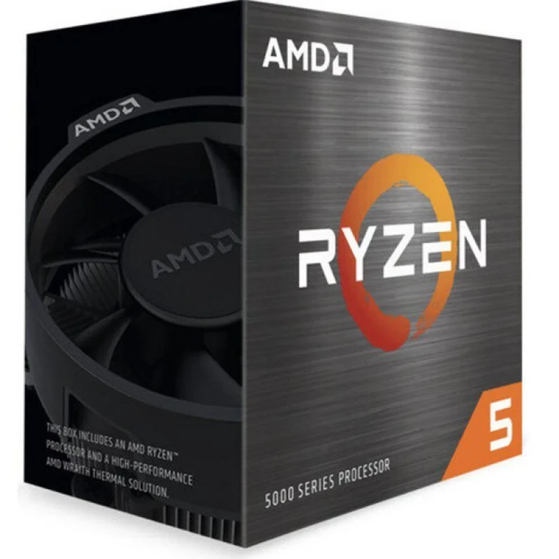 AMD Ryzen 5 5600 6-Core 12-Thread Desktop Processor - Zen 3, 3.5GHz Base Up to 4.4GHz Boost, 32MB L3 Cache, 65W TDP, AM4 Socket, Wraith Stealth Cooler Included, Fully Unlocked - Featured Image