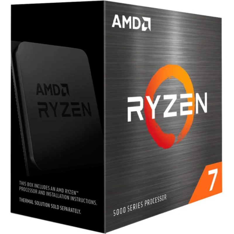 AMD Ryzen 7 5800X 8-Core 16-Thread Desktop Processor - Zen 3, 3.8GHz Base Up to 4.7GHz Boost, 36MB Cache, 105W TDP, AM4 Socket, No Cooler Included, Fully Unlocked - Featured Image