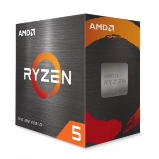 AMD Ryzen 5 5600X Desktop Processor - 6-Core 12-Thread, 3.7GHz Base 4.6GHz Boost, 32MB L3 Cache, 65W TDP, AM4 Socket, with Wraith Stealth Cooler