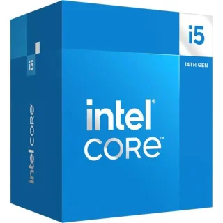 Intel Core i5-14400F 14th Gen Raptor Lake Refresh 10-Core 16-Thread Desktop Processor, 6P+4E Cores, 2.5GHz P-Core Base, Up to 4.7GHz Boost, 20MB Cache, 65W TDP, LGA 1700 Socket, No Integrated Graphics