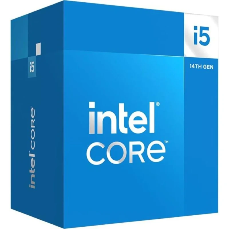 Intel Core i5-14400F 14th Gen Raptor Lake Refresh 10-Core 16-Thread Desktop Processor, 6P+4E Cores, 2.5GHz P-Core Base, Up to 4.7GHz Boost, 20MB Cache, 65W TDP, LGA 1700 Socket, No Integrated Graphics - Featured Image