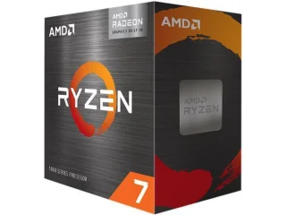 AMD Ryzen 7 5700G 8-Core 16-Thread Desktop Processor with Radeon Graphics, Zen 3, 3.8GHz Base, Up to 4.6GHz Boost, 65W TDP, 20MB Cache, AM4 Socket, Wraith Stealth Cooler