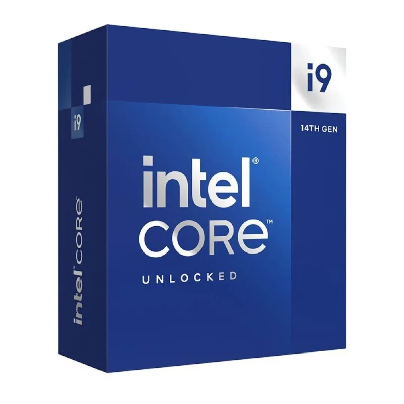 Intel Core i9-14900KF 14th Gen Desktop Processor – Raptor Lake 24 Cores (8P + 16E), 32 Threads, 3.2 GHz Base / Up to 6.0 GHz Turbo, 36 MB Intel Smart Cache, LGA1700 Socket, DDR4/DDR5 Support, PCIe 5.0, Unlocked Performance, No Integrated Graphics (Boxed) - Featured Image