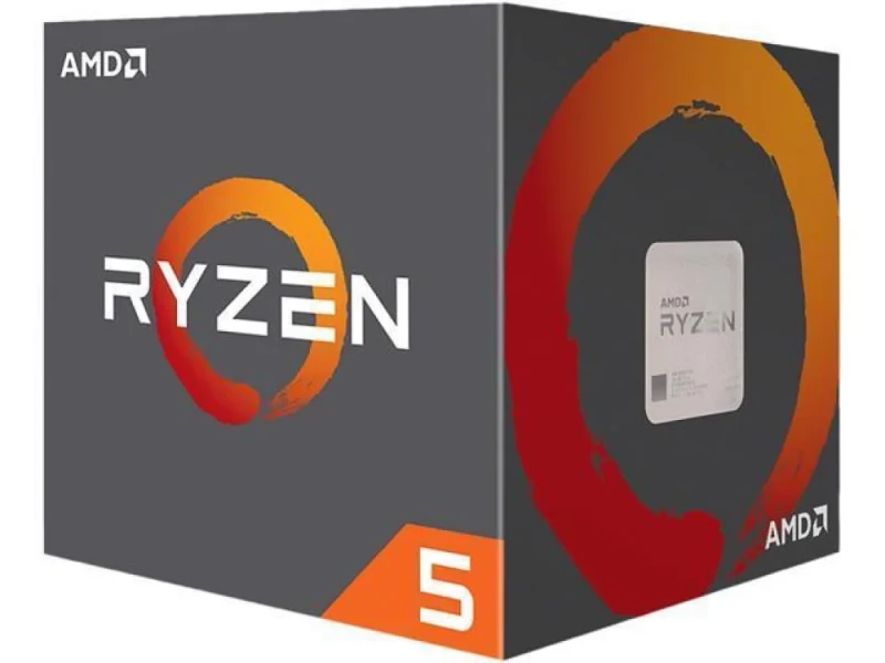 AMD Ryzen 5 4500 AM4 Desktop Processor – 6 Cores, 12 Threads, 3.6 GHz Base / Up to 4.1 GHz Boost, 8 MB L3 Cache, 65 W TDP, AM4 Socket, DDR4-3200 Support, Includes Wraith Stealth Cooler (Boxed) - Featured Image