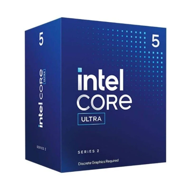 Intel Core Ultra 5 225F Desktop Processor – 10 Cores (6 Performance + 4 Efficient), 10 Threads, 3.3 GHz Base / Up to 4.9 GHz Turbo, 20 MB Intel® Smart Cache, LGA1851 Socket, DDR5-6400 Support, PCIe 5.0/4.0, AI Boost NPU, No Integrated Graphics (Boxed) - Featured Image