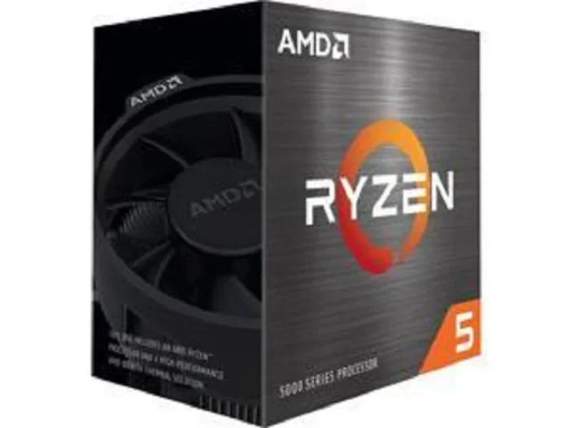 AMD Ryzen 5 5600XT AM4 Desktop Processor – 6 Cores, 12 Threads, 3.7 GHz Base / Up to 4.7 GHz Boost, 32 MB L3 Cache, 65 W TDP, Zen 3 Architecture, DDR4-3200 Support, Includes Wraith Stealth Cooler (Boxed) - Featured Image