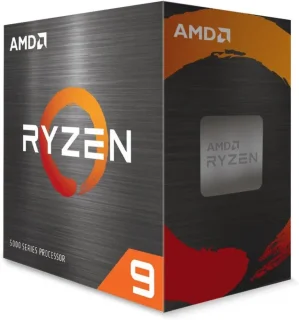 AMD Ryzen 9 5900XT AM4 Desktop Processor – 16 Cores, 32 Threads, 3.3 GHz Base / Up to 4.8 GHz Boost, 72 MB Cache, Zen 3 Architecture, 105 W TDP, AM4 Socket, DDR4 Support, No Cooler Included (Boxed)