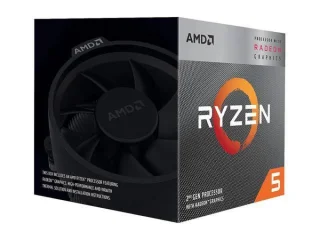 AMD Ryzen 5 3400G AM4 Desktop APU – 4 Cores / 8 Threads, 3.7 GHz Base / Up to 4.2 GHz Boost, Radeon RX Vega 11 Graphics, 65 W TDP, DDR4-2933 Support, Includes Wraith Spire Cooler (Boxed)