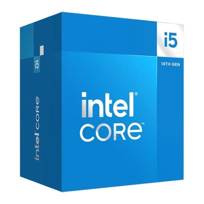 Intel Core i5-14400 14th Gen Desktop Processor – 10 Cores (6 Performance + 4 Efficient), 16 Threads, Up to 4.7 GHz Turbo, 20 MB Intel Smart Cache, LGA 1700 Socket, Intel UHD Graphics 730, DDR4/DDR5 Support, 65 W Base Power, Boxed CPU with Cooler - Featured Image