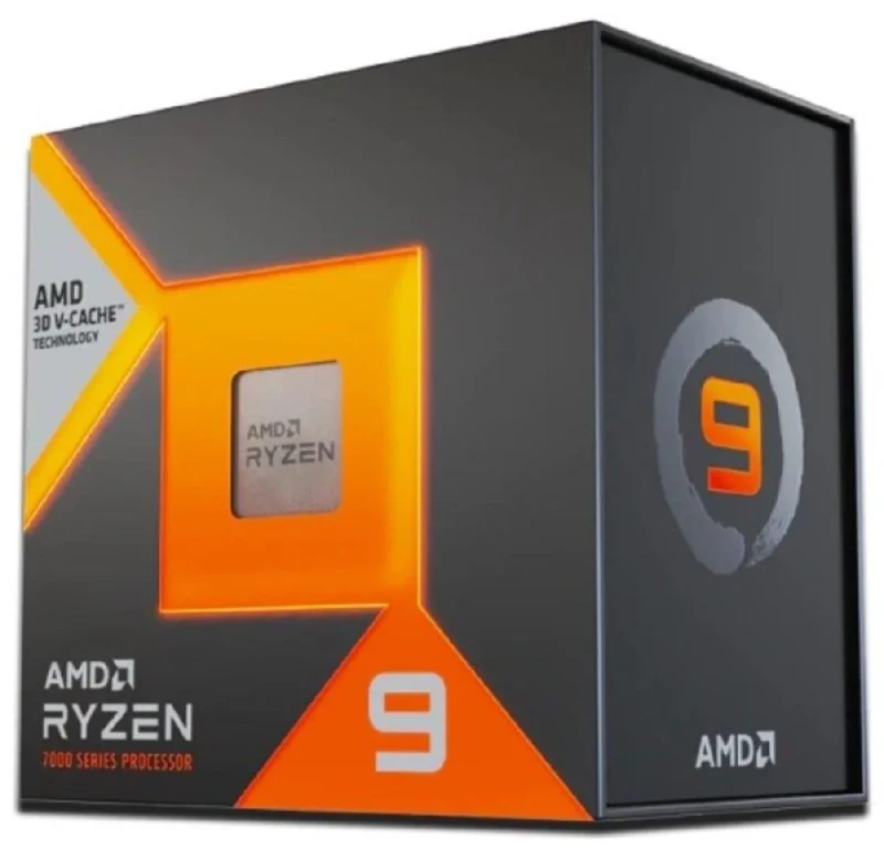 AMD Ryzen 9 7900X3D Desktop Processor – 12-Core / 24-Thread AM5 CPU with 3D V-Cache, 4.4 GHz Base & Up to 5.6 GHz Boost, 128 MB Cache, 120 W TDP, Integrated AMD Radeon Graphics, PCIe 5.0 & DDR5 Support, Unlocked Performance for Gaming & Productivity (Retail Boxed) - Featured Image