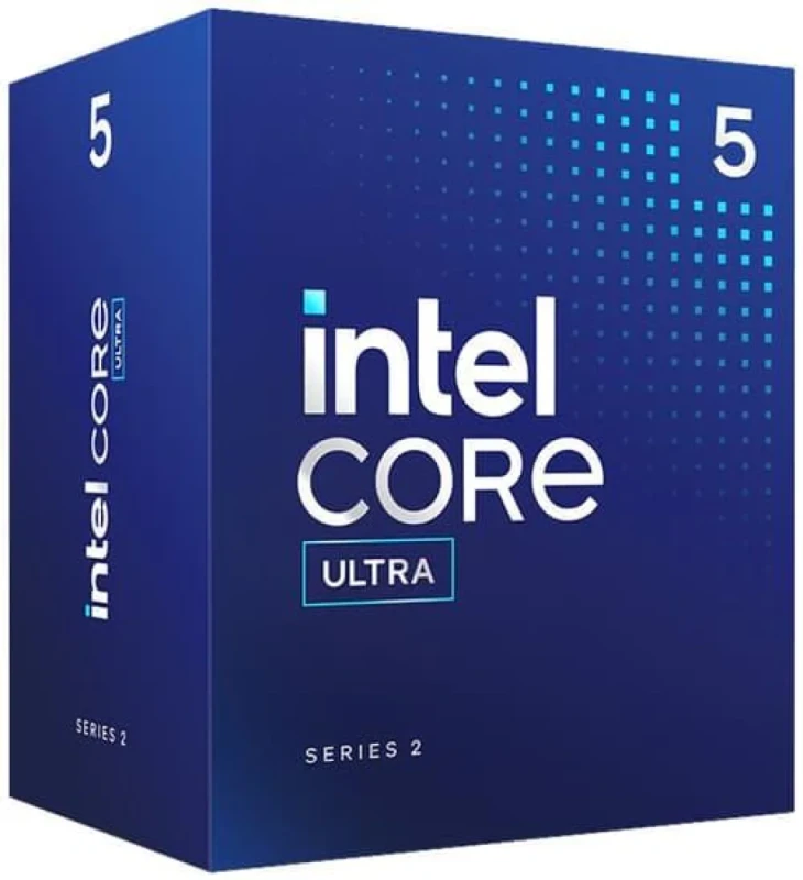 Intel Core Ultra 5 225 Desktop Processor – Arrow Lake-S 10-Core / 10-Thread CPU with 20 MB Intel Smart Cache, 3.3 GHz Base / Up to 4.9 GHz Turbo, Intel Arc-Lite Integrated Graphics, LGA 1851 Socket, DDR5-6400 & PCIe-5.0 Support, 65 W TDP Unlocked Performance (Retail Boxed) - Featured Image