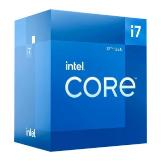 Intel Core i7-12700 12th Gen Desktop Processor – 12 Cores (8P+4E), 20 Threads, 2.1 GHz Base Up to 4.9 GHz Turbo, 25 MB Intel Smart Cache, LGA1700 Socket, DDR4/DDR5 Support, 65 W TDP, Intel UHD Graphics 770, Retail Boxed CPU for Gaming & Productivity