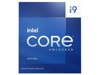 Intel Core i9-13900KF 13th Gen Desktop CPU, 24 Cores (8P + 16E), 32 Threads, 3.0 GHz Base, Up to 5.8 GHz Turbo, 36 MB Smart Cache, LGA 1700 Socket, DDR4/DDR5 Support, PCIe 5.0/4.0, No Integrated Graphics – Retail Boxed Processor