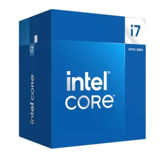 Intel Core i7-14700 14th Gen Desktop CPU (20 Cores, 28 Threads), 2.1 GHz Base, Up to 5.4 GHz Turbo, 33 MB Intel Smart Cache, LGA 1700, DDR4/DDR5 Support, Intel UHD Graphics 770, Retail Boxed Processor