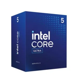 Intel Core Ultra 5 235 Desktop Processor – 14 Cores (6 Performance + 8 Efficient), 14 Threads, Up to 5.0 GHz Turbo, 24 MB Smart Cache, Arrow Lake-S Architecture, 65 W Base / 121 W Turbo, LGA1851 Socket, DDR5 Support, Integrated Intel Graphics – Next-Gen PC CPU