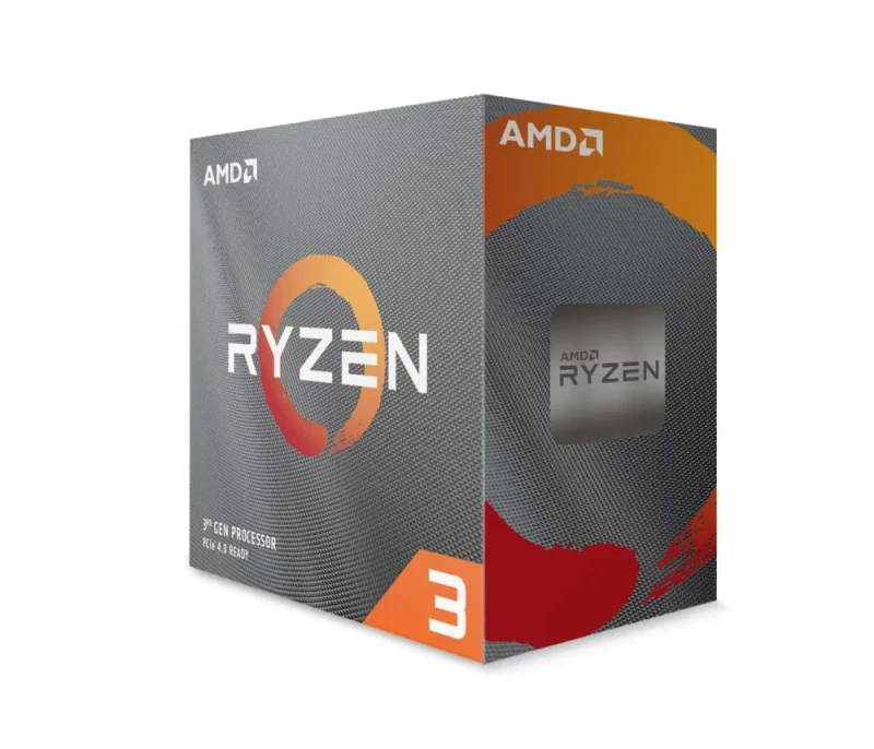 AMD Ryzen 3 3300X Desktop Processor – 4 Cores / 8 Threads, 3.8 GHz Base up to 4.3 GHz Boost, 16 MB L3 Cache, AM4 Socket, PCIe 4.0, DDR4-3200 Support, Unlocked CPU with AMD Wraith Stealth Cooler – Zen 2 Quad-Core Performance for Gaming & Productivity - Featured Image