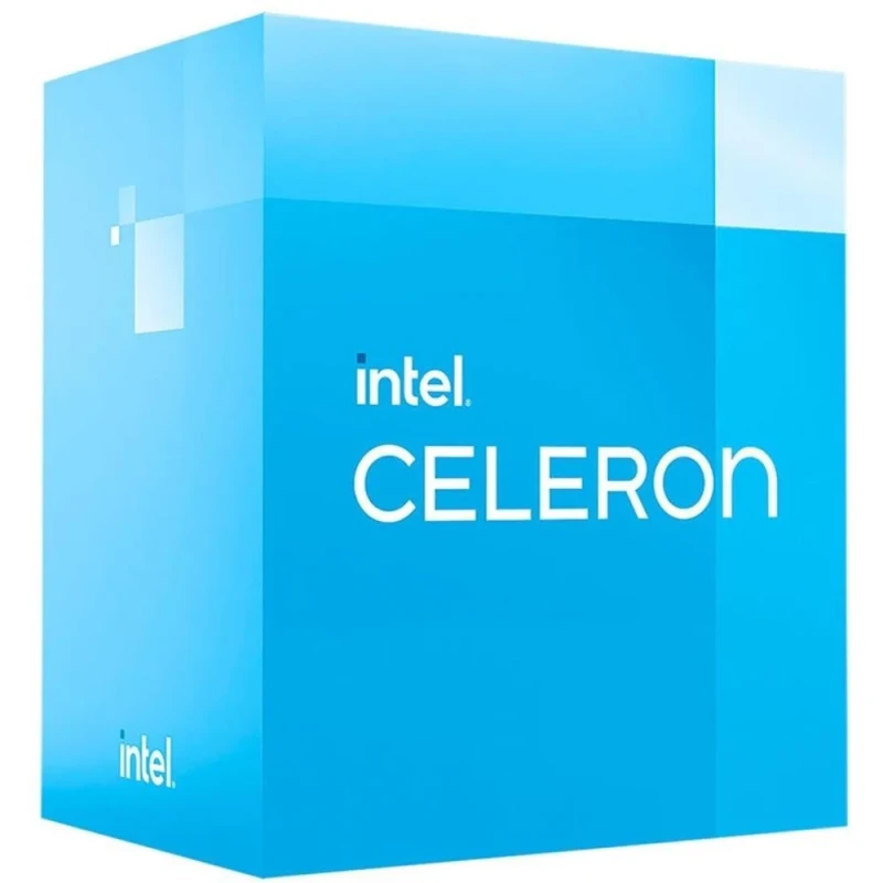 Intel Celeron G6900 12th Gen Alder Lake Dual-Core Desktop CPU – 3.40 GHz Base, 4 MB Intel Smart Cache, LGA1700 Socket with Intel UHD Graphics 710, DDR4/DDR5 Support, 46 W TDP – Boxed Retail Processor - Featured Image
