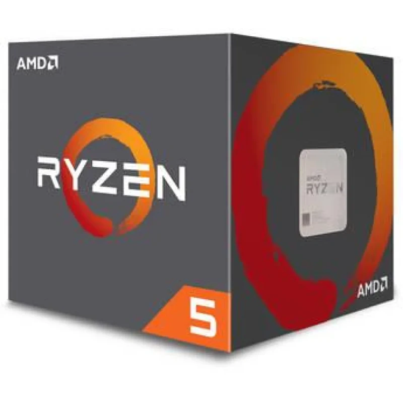 AMD Ryzen 5 1400 Desktop Processor (YD1400BBAEBOX) – 4 Cores / 8 Threads, 3.2 GHz Base up to 3.4 GHz Boost, 8 MB Cache, AM4 Socket, DDR4-2667 Support, Unlocked CPU with Wraith Stealth Cooler Included – Zen Architecture Quad-Core CPU for Gaming & Productivity - Featured Image