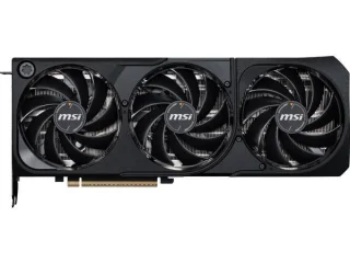 MSI SHADOW 3X OC GeForce RTX 5080 16GB Black – NVIDIA Next-Gen GPU, 16GB GDDR7, Boost Clock up to 2850 MHz, Triple-Fan SHADOW 3X Cooling, Factory Overclock, Ray Tracing & AI, PCIe 5.0, HDMI/DP Outputs, 303 mm