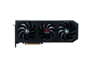 PowerColor Hellhound OC Radeon RX 9070 XT 16GB Black – AMD RDNA GPU, 16GB GDDR6, Boost Clock up to 2850 MHz, Triple-Fan Hellhound Cooling, Factory Overclock, PCIe Interface, HDMI/DP Outputs, High-End Gaming Graphics, 327 mm