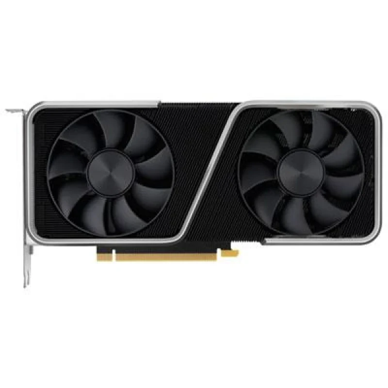 NVIDIA Founders Edition GeForce RTX 3060 Ti 8GB Black/Silver – NVIDIA Ampere GPU, 8GB GDDR6, 256-bit, Boost Clock up to 1770 MHz, Dual-Axial Flow-Through Cooling, Ray Tracing & DLSS, PCIe 4.0, HDMI/DP Outputs, 242 mm - Featured Image