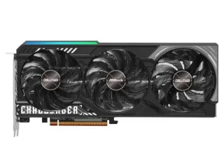 ASRock Challenger Radeon RX 9070 16GB Black/Silver – AMD RDNA GPU, 16GB GDDR6, Boost Clock up to 2700 MHz, Triple-Fan Challenger Cooling, PCIe 4.0, HDMI/DP Outputs, High-Performance Gaming, 290 mm