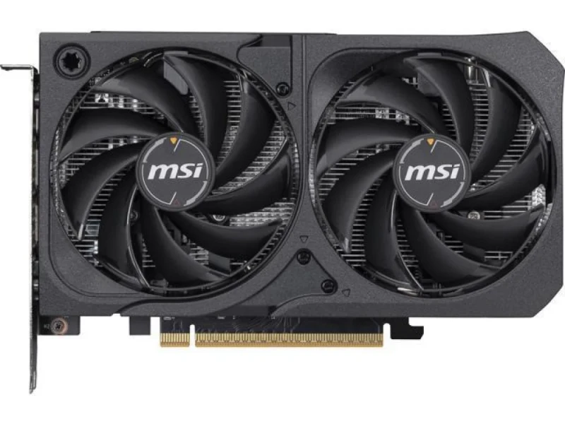 MSI GeForce RTX 5050 SHADOW 2X OC 8GB – NVIDIA RTX 5050 GPU, 8GB GDDR6 20 Gb/s, 128-bit, 2560 CUDA Cores, Boost Clock up to 2450 MHz, Dual TORX Fan Cooling, PCIe 5.0, 3x DisplayPort 2.1b + HDMI 2.1b, 130 W, Compact Dual-Slot, 200 mm - Featured Image
