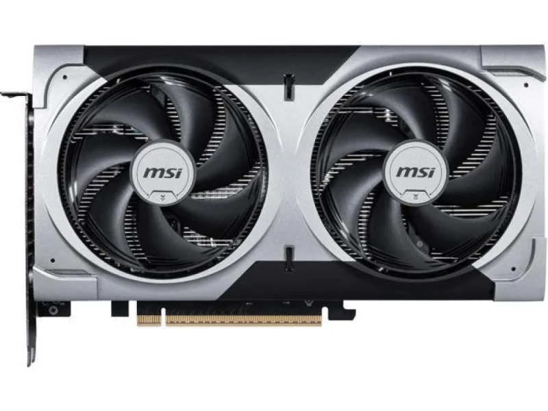 MSI VENTUS 2X PLUS OC GeForce RTX 5060 Ti 8GB Black/Gray – NVIDIA Next-Gen GPU, 8GB GDDR6, Boost Clock up to 2650 MHz, Dual-Fan VENTUS PLUS Cooling, Factory Overclock, Ray Tracing & DLSS, PCIe 4.0, HDMI/DP Outputs, 227 mm - Featured Image
