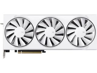 XFX Swift Radeon RX 9070 XT 16GB White – AMD RDNA GPU, 16GB GDDR6, Boost Clock up to 2850 MHz, Triple-Fan Swift Cooling, Factory Overclock, PCIe Interface, HDMI/DP Outputs, High-End Gaming Graphics, 325 mm