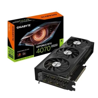 Gigabyte WINDFORCE OC GeForce RTX 4070 SUPER 12GB – NVIDIA Ada Lovelace GPU, 12GB GDDR6X, Boost Clock up to 2475 MHz, Dual WINDFORCE Fan Cooling, Factory Overclock, DLSS 3 & Ray Tracing, PCIe 4.0, HDMI/DP Outputs, 261 mm