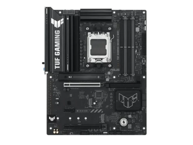 ASUS TUF GAMING B650E-E WIFI AMD AM5 ATX Motherboard – B650 Chipset, DDR5 up to 256 GB, 3x M.2 (PCIe 5.0 & PCIe 4.0), PCIe 5.0 x16 Graphics Slot, Wi-Fi 6E 802.11ax & Bluetooth 5.3, Realtek 2.5Gb Ethernet, USB 20Gbps Type-C + Rear USB 10Gbps, HDMI & DisplayPort - Featured Image