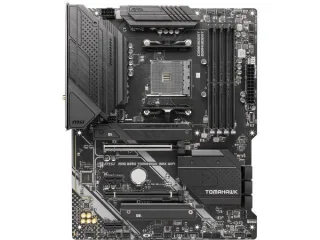 MSI MAG B550 TOMAHAWK MAX WIFI AMD B550 ATX Motherboard – Socket AM4 for AMD Ryzen 3000/4000G/5000 Series, DDR4 up to 5100 MHz, 2.5Gb LAN & Wi-Fi 6E w/ Bluetooth 5.2, Dual PCIe x16 & 2x M.2, HDMI 2.1 & DisplayPort, USB 3.2 Gen2 Type-A/C, Realtek 7.1 Audio